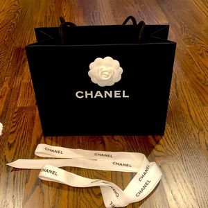 Authentic Chanel shopping bag